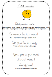 poussins la maternelle de vivi jeux doigts comptine et ecole coloriage jour neige