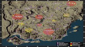 Pubg 4k Loot Risk And Car Spots In Miramar Desert Map 4k Pubg Loot Map 4k Hd Pubg Loot And Car Spots Desert Map Pubg 4k Maps Lo Desert Map Map Map