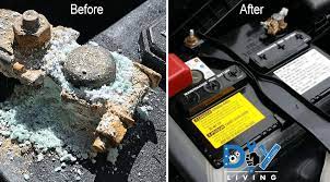 Learn to remove car battery corrosion, what causes battery corrosion, and how to identify battery corrosion from the experts at suntrup automotive if you suspect you may have battery corrosion because you've experienced diminishing power, issues starting your car, or low voltage codes on your. How To Clean Corrosion From Your Battery Terminals Prevent It From Reforming The 7 Step Guide Diy Living