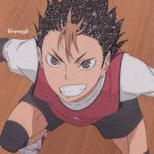 Pics and gifs of anime guys who i think are hot, cute or sexy. Yu Nishinoya Haikyuu Anime Anime Decor Nishinoya