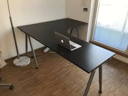 Ikea schreibtische und computertische passen immer. Ikea Galant Eck Schreibtisch Top Schwarz Braun In Munster Westfalen Centrum Buromobel Gebraucht Kaufen Ebay Kleinanzeigen