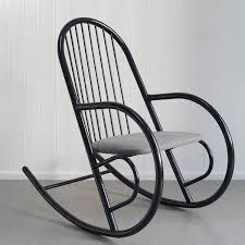 Vintage planter rocking chair, rare plant planter, mid century planter, small planter in rocking chair, metal chair planter, morethebuckles. Vintage 1980s Postmodern Tubular Metal Rocking Chair Mid Century Modernist Style Vinterior