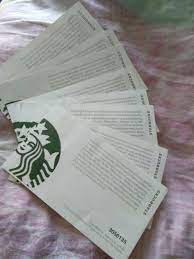 Buy the best and latest starbucks gift card on banggood.com offer the quality starbucks gift card on sale with worldwide free shipping. Starbucks Gift Certificate Tickets Vouchers Store Credits On Carousell