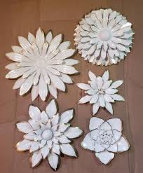 Flower Wall Decor Shabby Chic Bedroom Wall Decor Flower Wall Art Metal Wall Decor Metal Flower Wall In 2020 Metal Flower Wall Decor Metal Wall Flowers Flower Wall Art
