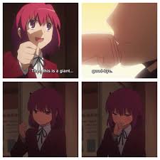 When You Cheer On Your Crush To Chase His Crush And You Know They Will Get Together But You Want That Last Indirect Kiss Source Toradora 9gag Read the topic about toradora! cheer on your crush to chase his crush