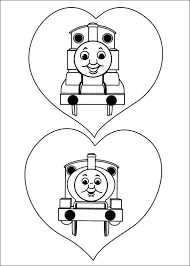Coloring Page Thomas The Train Thomas The Train Train Coloring Pages Valentine Coloring Pages Cool Coloring Pages