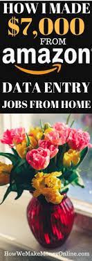 How I Made 7 000 From Amazon Data Entry Jobs From Home Amazon Work From Home Jobs Data Entry Work Online Work From Home Data Entry Jobs Work From Home Jobs