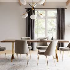 Finley Low Back Upholstered Dining Chair In 2020 Modern Oak Dining Tables Dining Chairs Low Back Dining Chairs