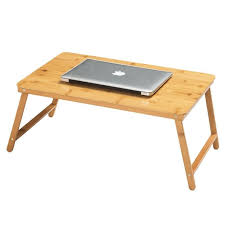 Collapsible Laptop Stand Desk Bamboo Computer Table Adjustable Mini Desk With Fo Ideas Of Laptop Stands La Laptop Desk For Bed Laptop Desk Diy Standing Desk