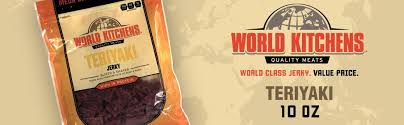 World kitchens comes in a variety of flavors including original, teriyaki, peppered, brown sugar and hot & spicy. Amazon Com World Kitchens Jerky Teriyaki 10 Ounce Grocery Gourmet Food