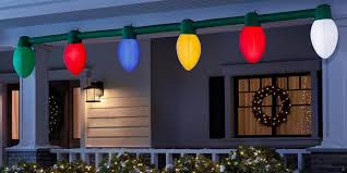 Remove the bulb, and string what's left through the plastic cup. These Giant Inflatable Christmas Bulbs Stretch 14 5 Feet Long For The Ultimate Holiday Lights