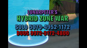 This fortnite map is a zone wars map designed for challenging your friends. Duos Hybrid Zone Wars 1 4 Fortnite Creative Fortnite Tracker