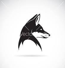 Image Of An Fox Head Vector Art Download Vectors 2625453 Fox Silhouette Silhouette Vector Fox Head