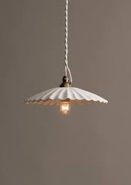 Large Narrow Pleat Devol Kitchens Pendant Light Fixtures Small Pendant Lights Porcelain Pendant Light
