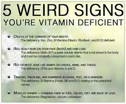 5 Weird Signs You Re Vitamin Deficient Signs Of Vitamin Deficiency Vitamins Health