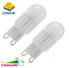 Mini Dimmable Cree Led Ceramic Light Bulb G9 Led 220v 3w 6w Led Lamp Vs 35w 70w Halogen Bulbs Chandelier Ceiling Lights G9 Light Light For Bathroom Cabinetg9 Htc Aliexpress
