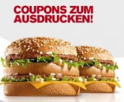 Du willst downloaden, ausdrucken und dann einfach einlösen. Mcdonald S Gutscheine Bis Zu 50 Sparen Ab 3 1 2013 U A 2 Bic Mac Zum Preis Von Einen Liveshopping Aktuell
