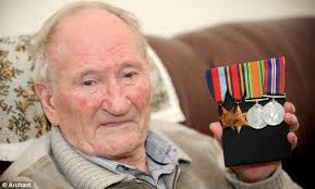 Distressed war veteran, 94, left in blood-soaked pyjamas for FIVE HOURS by  'exceptionally busy' A&E department