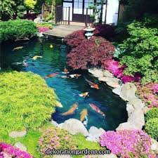 15 Japanese Koi Ponds For Your Garden Top Diy Ideas Pond Design Garden Pond Design Koi Pond Design