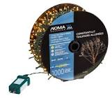 Advanced Cluster Lightshow 1000-LED Christmas Lights  84-ft 8  NOMA