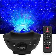 Strahlt in verschiedenen farben einen sternenhimmel. Led Projektor Sternenhimmel Lampe Kinder Nachtlicht Baby Sterne Lampe Techstudio Ch