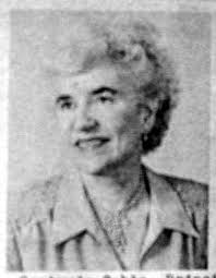 Mrs Gertrude Finnegan Cable (1889-1979)