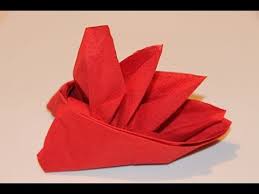 Bird Of Paradise Napkin Fold Meaning How To Fold Napkin Bird Of Paradise Youtube