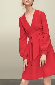 Kate Spade New York Long Sleeve Tie Dress Nordstrom Long Sleeve Cocktail Dress Red Dress Sleeves Red Bow Dress