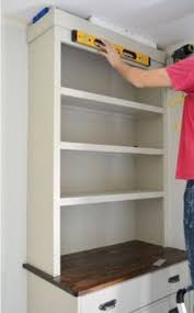 Closet 4 Dresser Below Shelves On Top W Side Walls The With Of Dresser Though Can Hang Items On Outs Bedroom Built Ins Closet Remodel Dresser Shelves