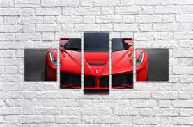 Ferrari 812 superfast mansory stallone 2018. Quadro Decorativo Carro Ferrari Decoracao Com 5 Pecas 0004 No Elo7 Vital Quadros B569e3