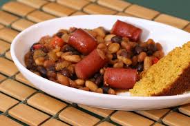This franks and beans recipe is made with real beef hot dogs and less sugar than the canned version. Crock Pot Beans And Hot Dogs Recipe