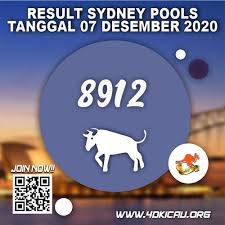 Hasil Result Sydney Pools 07 Desember 2020 Kasino Tanggal Sydney