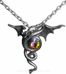 Anguis Aeternus Dragon Necklace By Alchemy Gothic P346 Dragon Necklace Dragon Pendant Dragon Jewelry