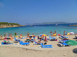 Playa Cala Bassa Ibiza Spain