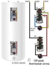 The upper unit typically has three wire connections while the lower unit only has two. State Electric Water Heater Thermostat