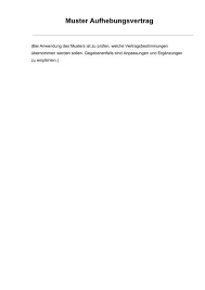 Muster Aufhebungsvertrag Ihk Mittlerer Niederrhein