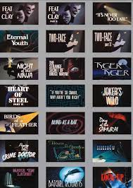 Batman Tas Title Cards Title Card Batman The Animated Series Batman
