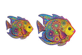 Choose from a variety of good morning puzzle options with different sizes, number of pieces, and board material. These Unique Puzzles Use Jigsaw Pieces That Are Shaped Like Animals And I Want Them All