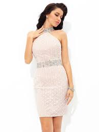 Sheath Halter Cocktail Dresses Lace Fitted Homecoming Dress 11486 Classy Dress Homecoming Dresses Tight Cheap Cocktail Dresses