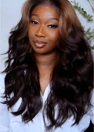 Hair from @outre Style: Jaina Color: 3DR4/Chestnut Ombre #outre  #syntheticwig #syntheticwiginstall #perfecthairlinewig #jaina #tandotson