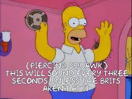 Oracle and team nz provided the match up of the first day's racing in bermuda. Ireland Simpsons Fans On Twitter Are The Brits At It Again