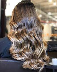 Light Caramel Balayage On Brown Hair At The Vauxhall And Nine Elms Salon In London Che Brown Balayage Brown Balayage Caramel Brown Hair With Blonde Highlights