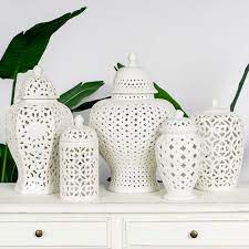 Nordic Ceramic White Hollow Indoorpretty Life Make It Pretty Decorative Accessories Creative Arts And Crafts Decor Crafts