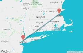 This air travel distance is equal to 394 miles. Coach From New York To Boston Tickets From 11 Wanderu