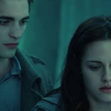 Enchanting Twilight Forest Scene with Bella and Edward