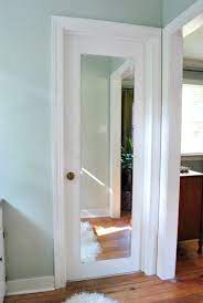New and used items, cars, real estate, jobs, services, vacation rentals very useful, strong closet can be accommodated in compact spaces has a full length mirror outside the door gently used, as. Framing Out A Mirror That S Mounted On A Door Young House Love