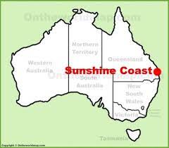 Australia Sunshine Coast Map Sunshine Coast Map | Queensland, Australia | Detailed Maps Of Sunshine Coast