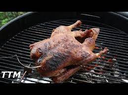 How To Bbq A Whole Duck On The Weber Kettle Grill - Youtube Duck Recipes Grilling Kettle Grills