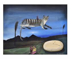 Mepaintsme On Instagram Maria Anto Kot Cat 1971 Oil On Canvas Mariaanto Art Cat Art Painting