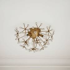 Industrial vintage ceiling light,semi flush lighting kitchen island dining room foyer hallway porch barn loft,black. Floral Burst Flush Mount Lighting